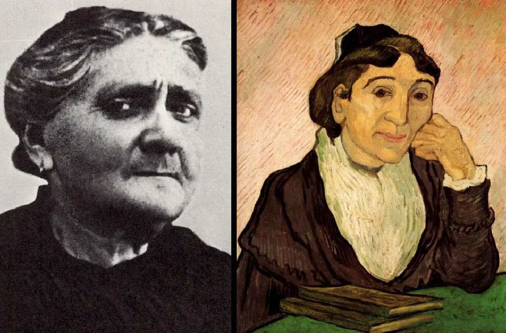 van Gogh Saint Remy 1889-90: L Arlesienne Madame Ginoux5
