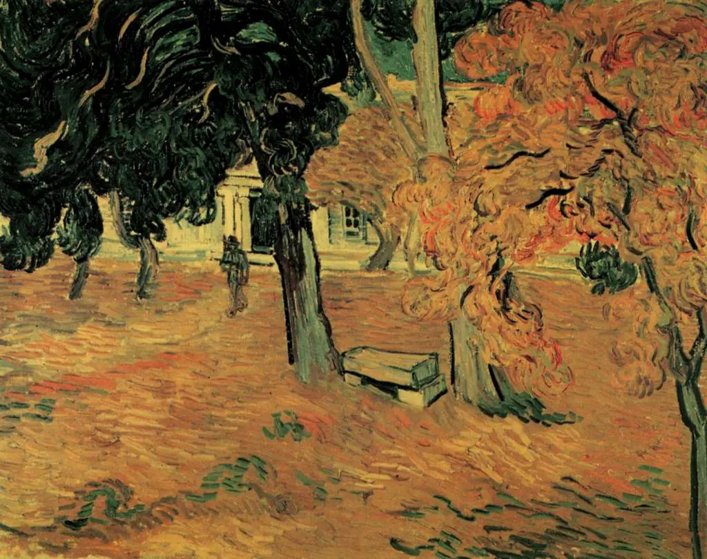 van Gogh Saint Remy 1889-90: The Garden Of Saint-paul Hospital3