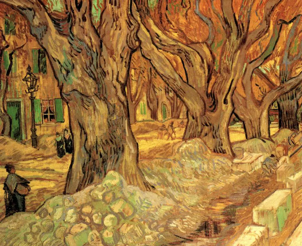 van Gogh Saint Remy 1889-90: The Road Menders2