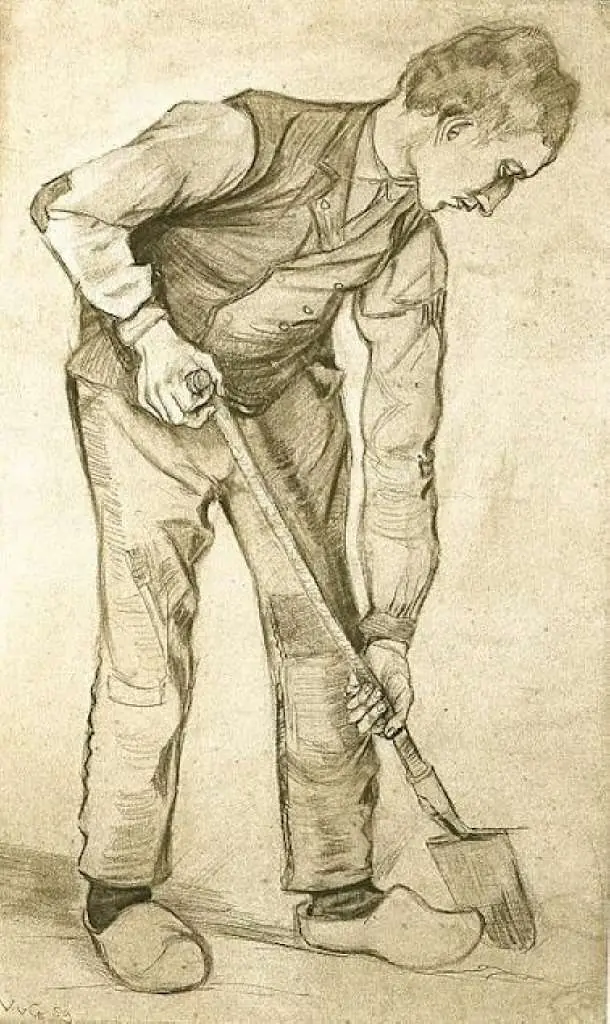 van Gogh Watercolors: Digger