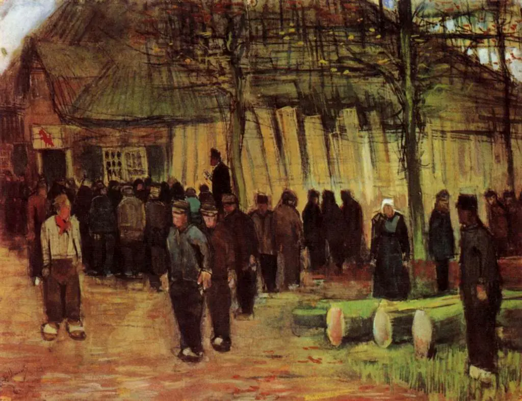 van Gogh Watercolors: Lumber Sale