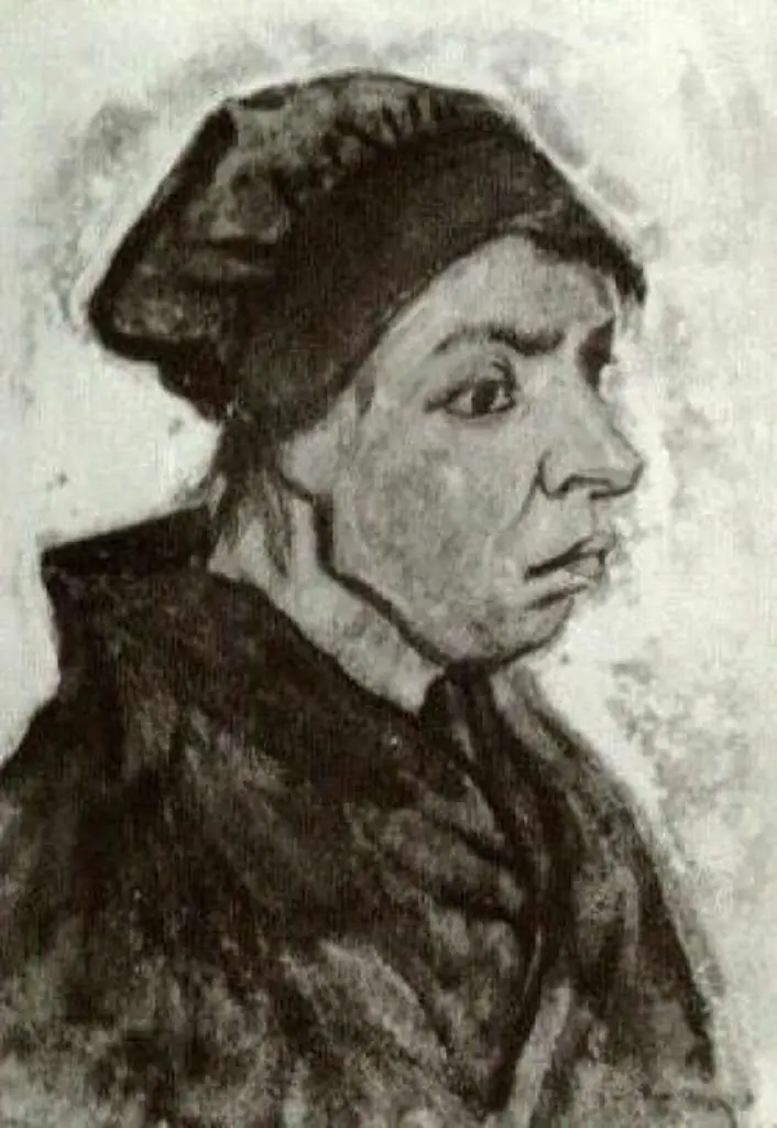 van Gogh Watercolors: Peasant Woman Head