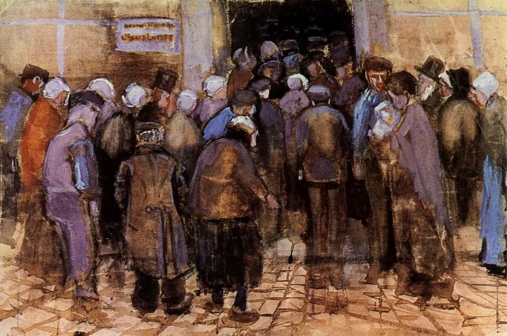 van Gogh Watercolors: The Poor And Money