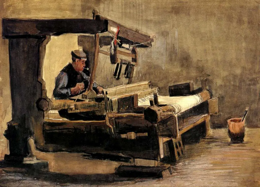 van Gogh Watercolors: Weaver3