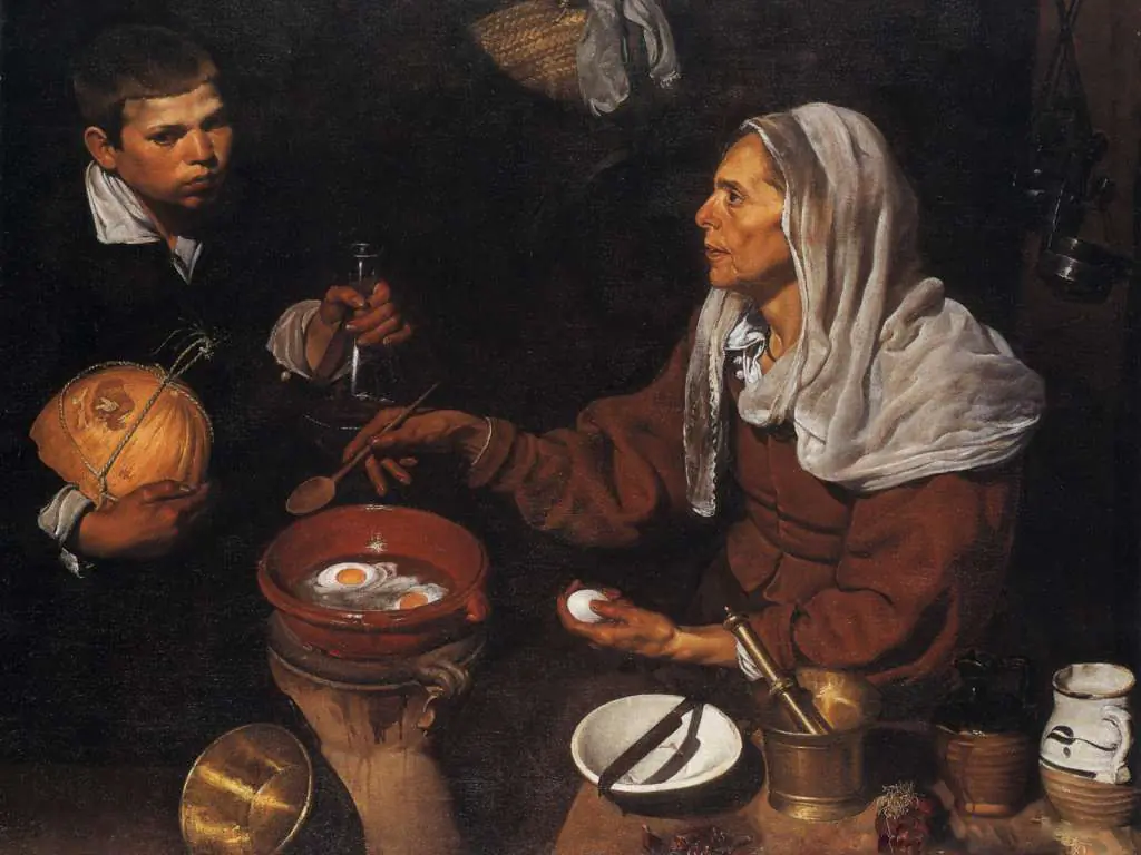 Velázquez: An Old Women Cooking Eggs