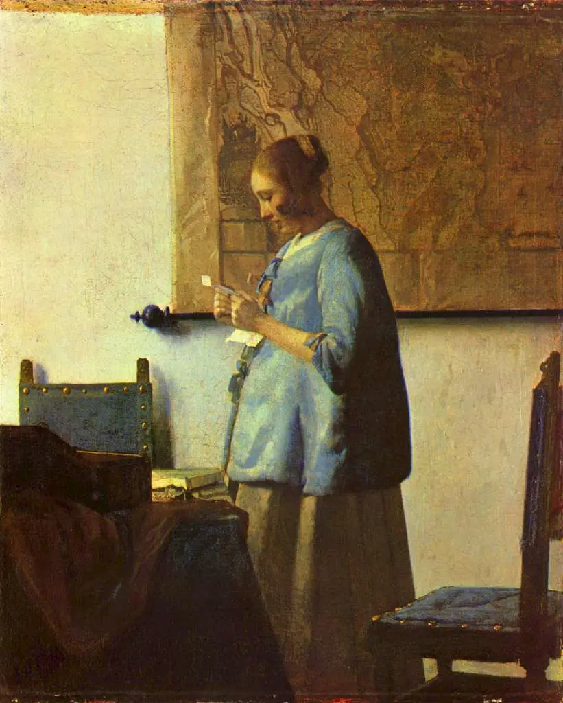 Vermeer: Die Briefleserin
