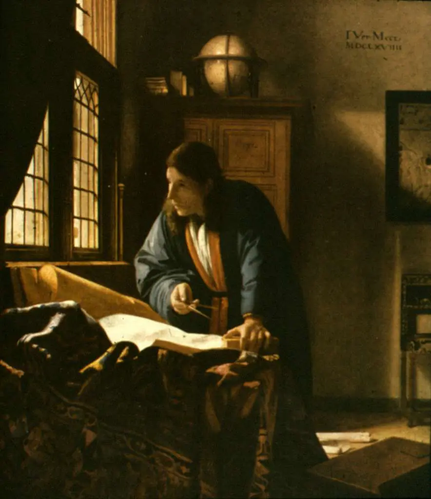 Vermeer: Geographer 1668