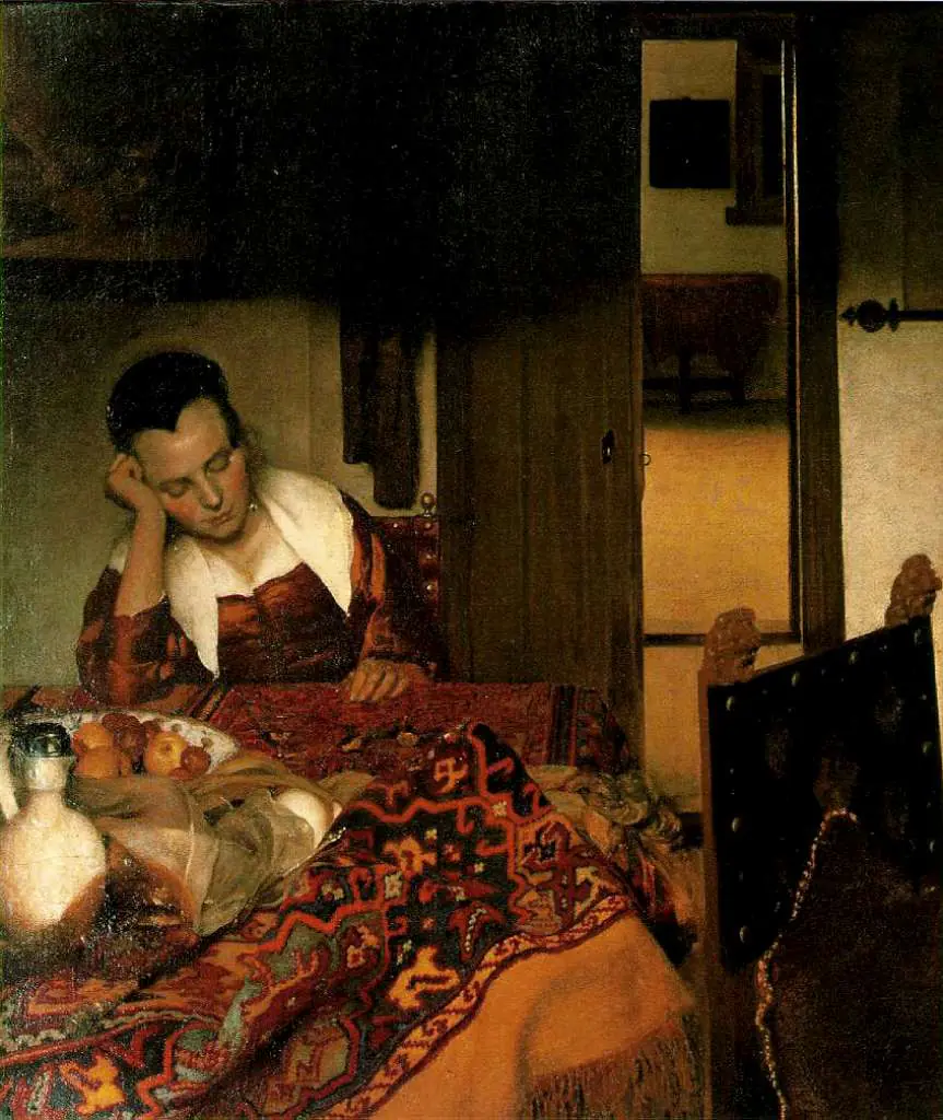 Vermeer: Girl Sleep