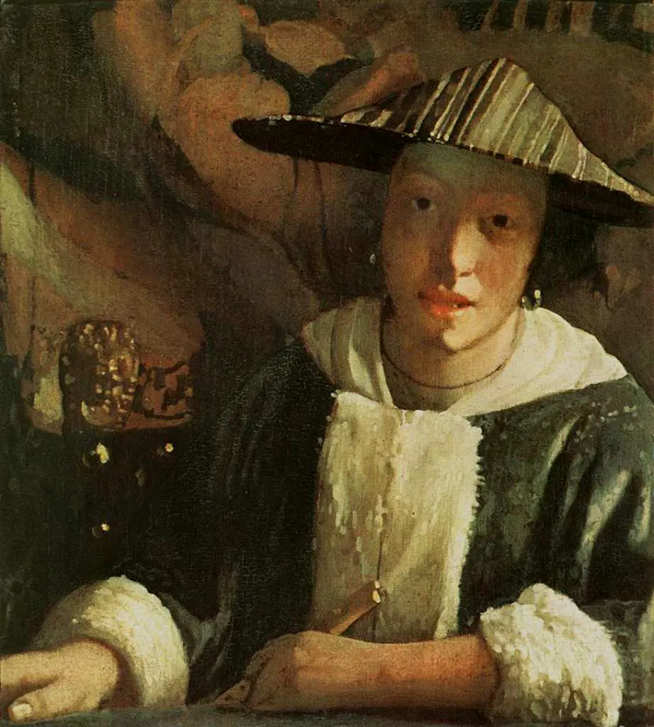 Vermeer: Young Girl With A Flute